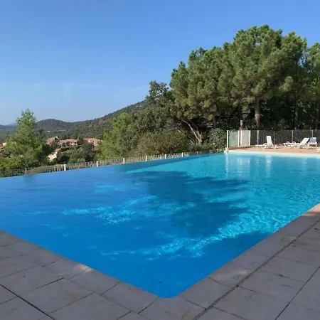 Apartment T2 Super Equipe Avec Terrasse, Piscine Et Climatisation - Fr-1-768-46 *